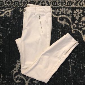 Banana Republic White Skinny Jeans